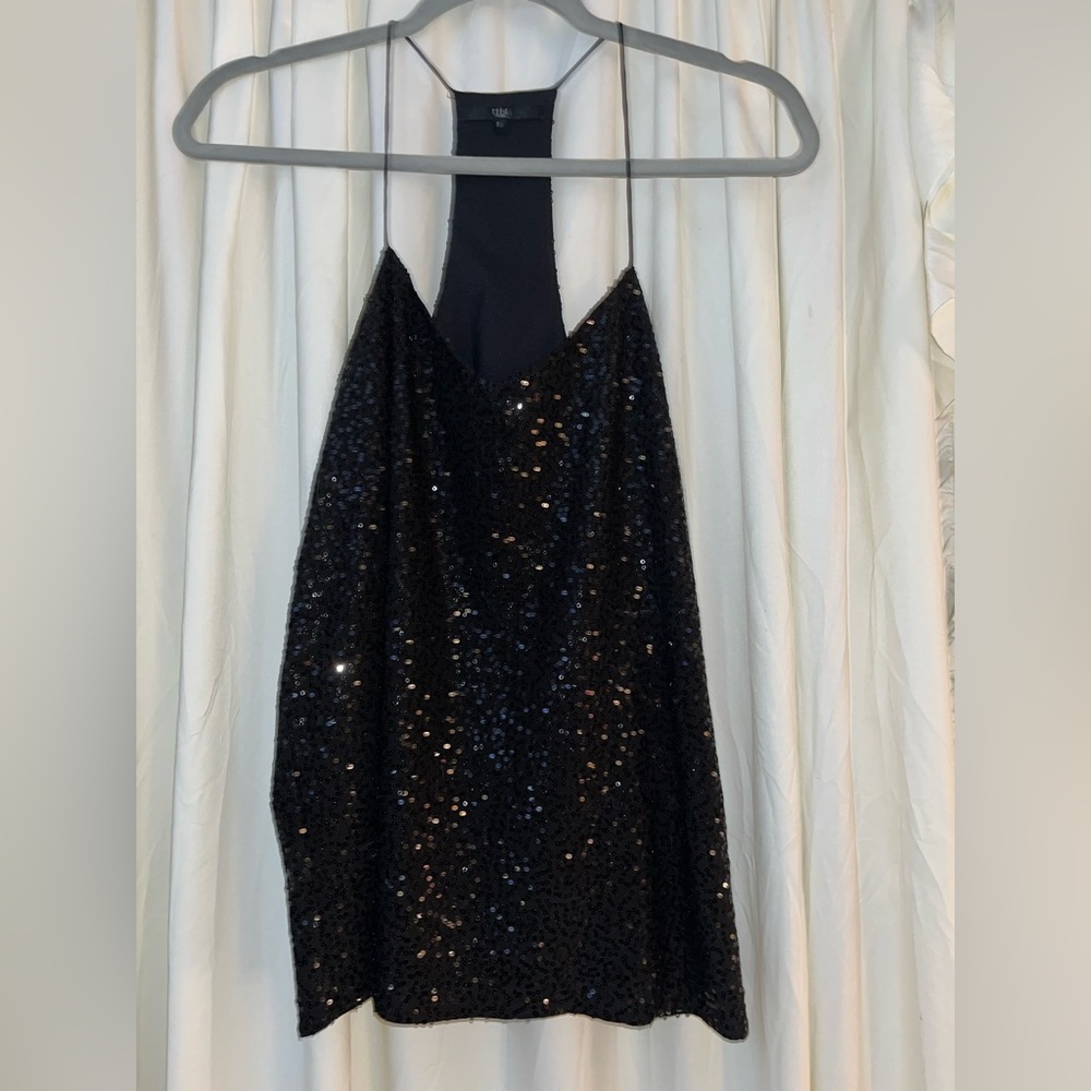 Tibi New York Sequin Top Size Small - image 1